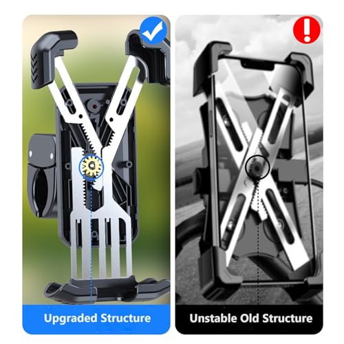 NOVAKE Quick-Install Phone Holder for Scooters & Bikes