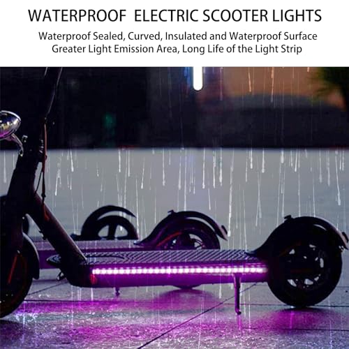 Colorful LED Lights for Electric Scooters - 2 Pack