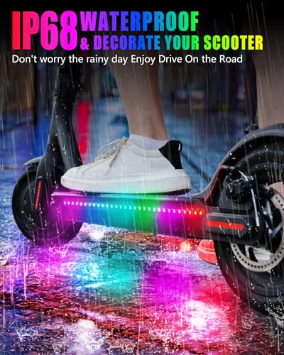 Keiurot RGB LED Light Strips for Scooters