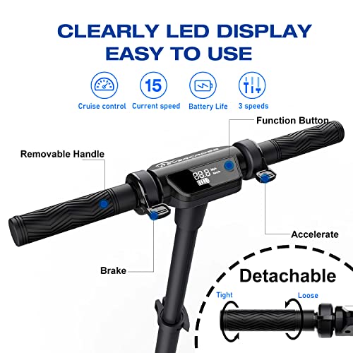 EVERCROSS Folding Electric Scooter with Solid Tires
