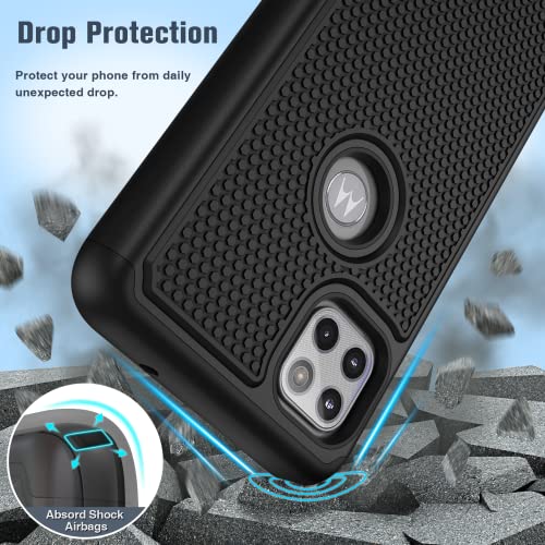 BNIUT Motorola One 5G Ace Rugged Case