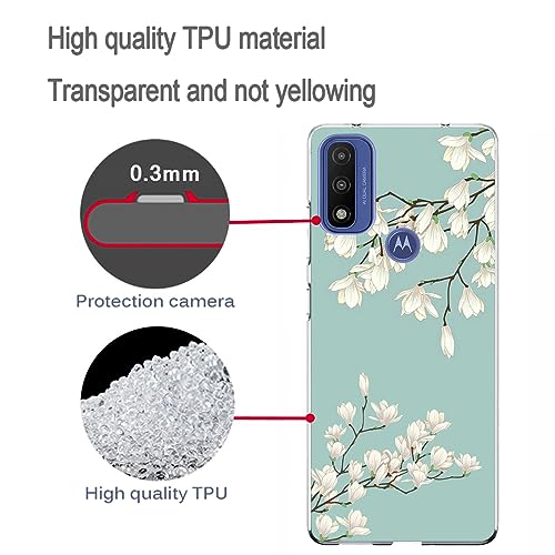 Moto G Play/Pure TPU Silicone Case - Magnolia
