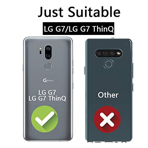 LG G7 ThinQ Slim TPU Carbon Fiber Case