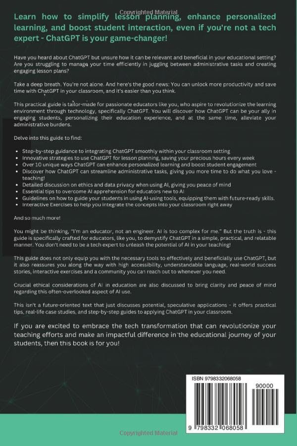 ChatGPT Simplified for Teachers: Classroom AI Guide