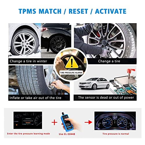 VXSCAN EL50448 TPMS Reset Tool for GM Vehicles