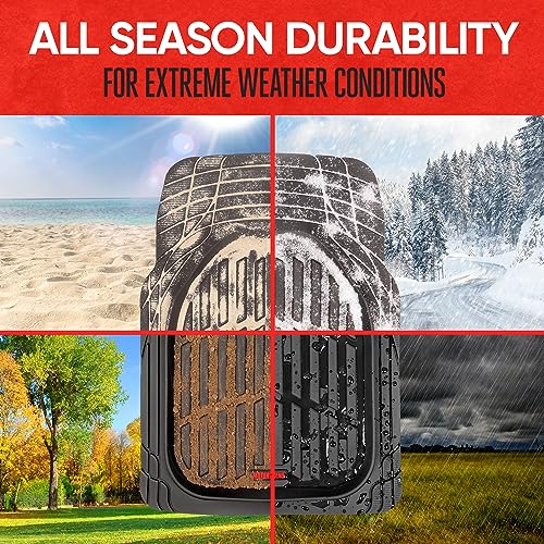 Motor Trend FlexTough Deep Dish Floor Mats