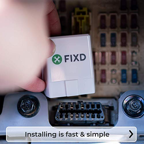 FIXD Bluetooth OBD2 Car Scanner Tool for Diagnostics