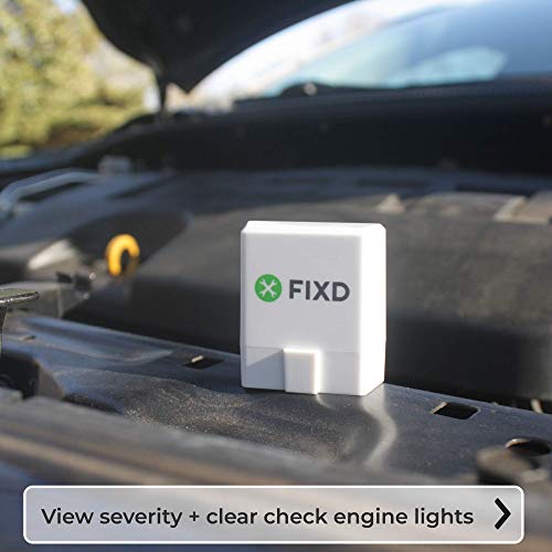 FIXD Bluetooth OBD2 Car Scanner Tool for Diagnostics