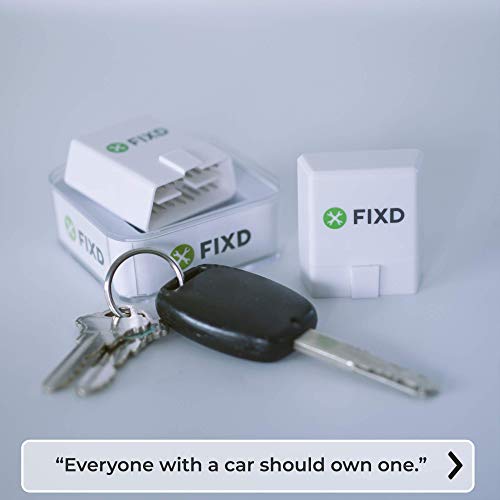 FIXD Bluetooth OBD2 Car Scanner Tool for Diagnostics
