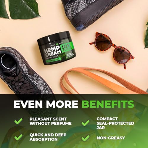 Instant Hemp Cream for Relief and Joint Support