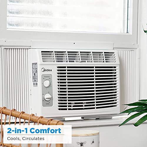 Midea 5,000 BTU Window Air Conditioner and Fan