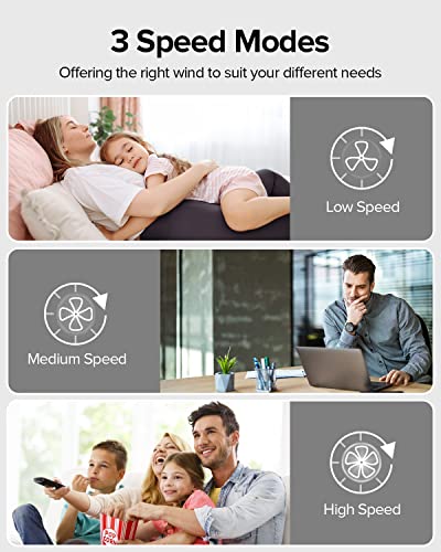 Portable Evaporative Air Cooler with LED Light