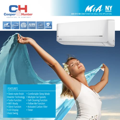 Cooper & Hunter 12K BTU Mini Split Heat Pump
