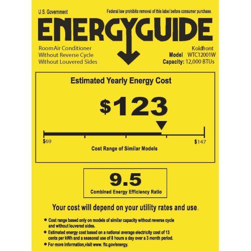 Through-the-Wall AC with 12,000 BTU & Heat