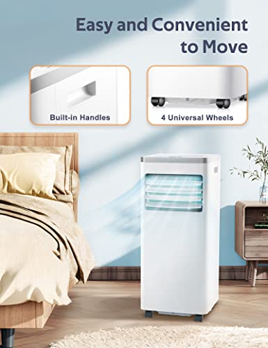 Portable 8000 BTU Air Conditioner with Remote Control