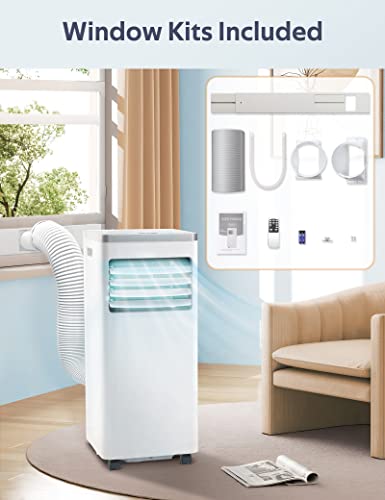 Portable 8000 BTU Air Conditioner with Remote Control
