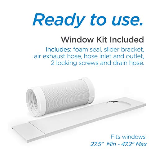 BLACK+DECKER 8,000 BTU Portable AC White