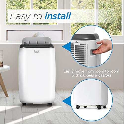 BLACK+DECKER 8,000 BTU Portable AC White