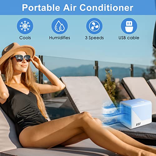 Personal Portable Air Conditioner with LED Lights