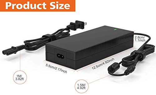 90W Universal Portable Laptop Charger with Tips