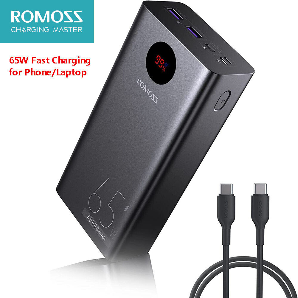 40000mAh ROMOSS Laptop Power Bank with PD
