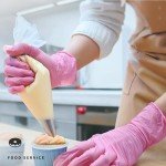 Pink Nitrile Exam Gloves - Powder-Free, 100 Pack