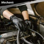 Disposable Latex-Free Nitrile Gloves - 100 Count