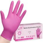 SlimFit Latex-Free Nitrile Gloves - 100 Pack