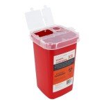Locking Sharps Container for Safe Waste Disposal