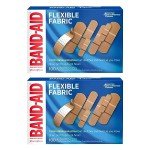 Flexible Fabric Adhesive Bandages, Twin Pack