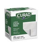 Sterile Gauze Pads for Wound Care, 25 Count