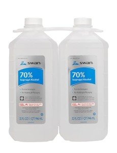 Swan 70% Rubbing Alcohol Value Pack (2 x 32 Oz)