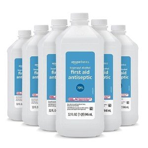 70% Isopropyl Alcohol Antiseptic, 32 Fl Oz - Pack of 6