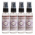 Lavender Antibacterial Hand Sanitizer Spray - 4 Pack