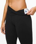 High-Waisted Black Yoga Pants - Size 6