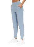 Lightweight Denim Blue Women's Athletic Joggers