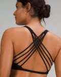 Lululemon Wild Strappy Sports Bra - Black