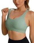 Criss-Cross Back Sports Bra for Women