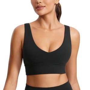 Butterluxe Women's V-Neck Wireless Sports Bra