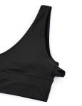 Butterluxe Women's V-Neck Wireless Sports Bra