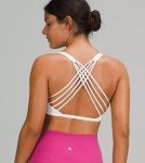 Lululemon Wild Strappy Sports Bra - White