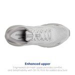 Brooks Ghost 15 Women's Running Shoes - Oyster/White