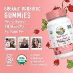 Organic Probiotic Gummies for Digestive Health 60ct