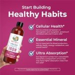 Liquid Iron Supplement for Healthy Blood & Oxygen