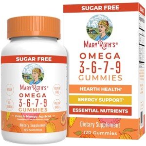 MaryRuth's Vegan Omega Gummies - 120 Count