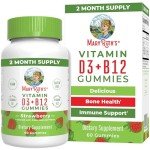 Vegan Vitamin D3 & B12 Gummies for Energy
