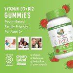 Vegan Vitamin D3 & B12 Gummies for Energy