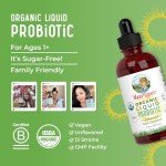 Organic Liquid Probiotic for Digestive and Gut Health