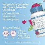 Sugar-Free Calm Magnesium Gummies for Stress Relief