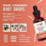 Organic Ashwagandha Liquid Drops for Stress Relief